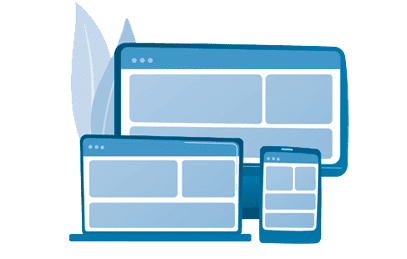 Responsive & Mobile Ready Website Design lines